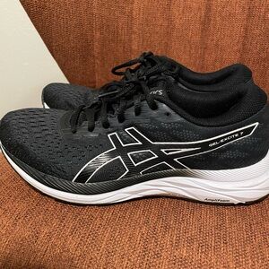 ASICS Gel-Excite 7 Black Athletic Shoes